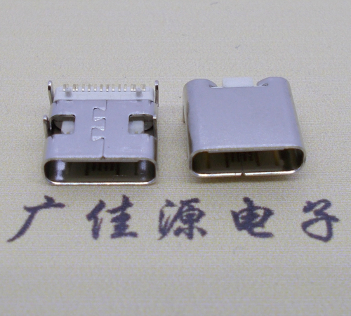 青岛板上贴片type-c16p母座连接器