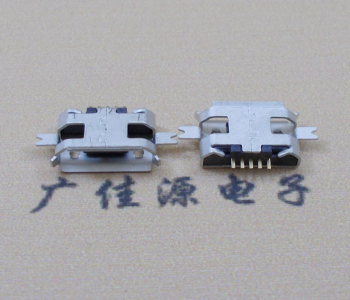 青岛MICRO USB 5P接口 沉板1.2贴片 卷边母座