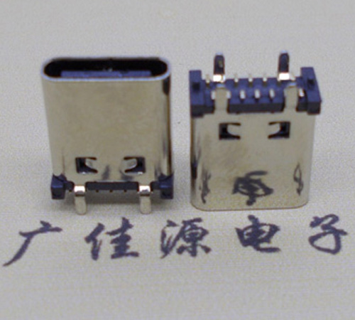 青岛立式贴板type-c14p母座长10.0mm