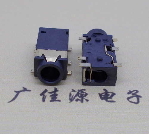 青岛PJ-342耳机2.5/3.5音频插座六脚贴片双柱